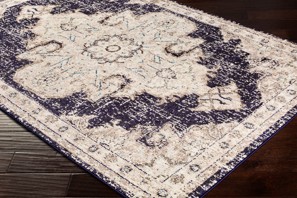 MRC2311-1616 18 in. Morocco Updated Traditional Sample Area Rug - Multicolor