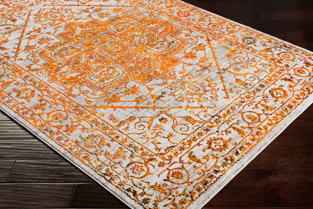 HIM2301-1616 18 in. Himalayan Updated Traditional Sample Area Rug - Multicolor