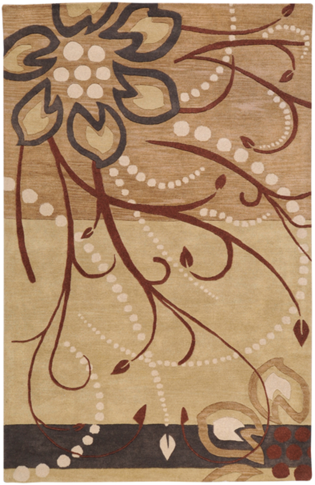 ATH5006-1616 18 in. Athena Transitional Sample Area Rug - Multicolor