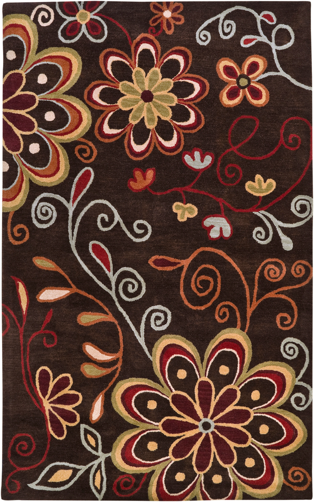 ATH5037-1616 18 in. Athena Transitional Sample Area Rug - Multicolor