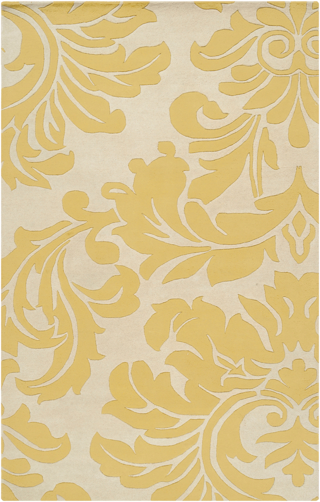 ATH5075-1616 18 in. Athena Transitional Sample Area Rug - Wheat, Cream