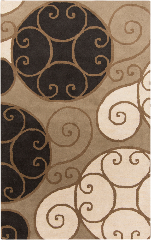 ATH5111-1616 18 in. Athena Transitional Sample Area Rug - Multicolor