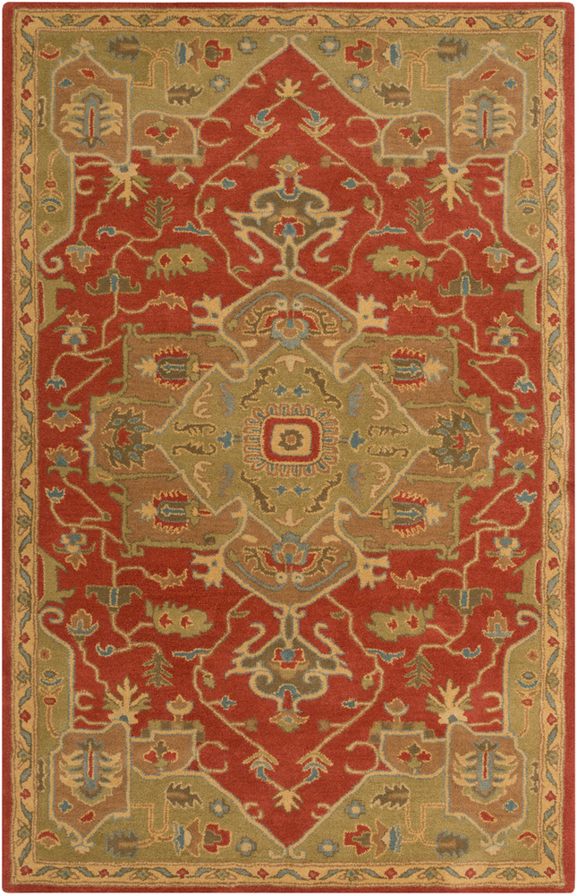 CAE1147-1616 18 in. Caesar Traditional Sample Area Rug - Multicolor