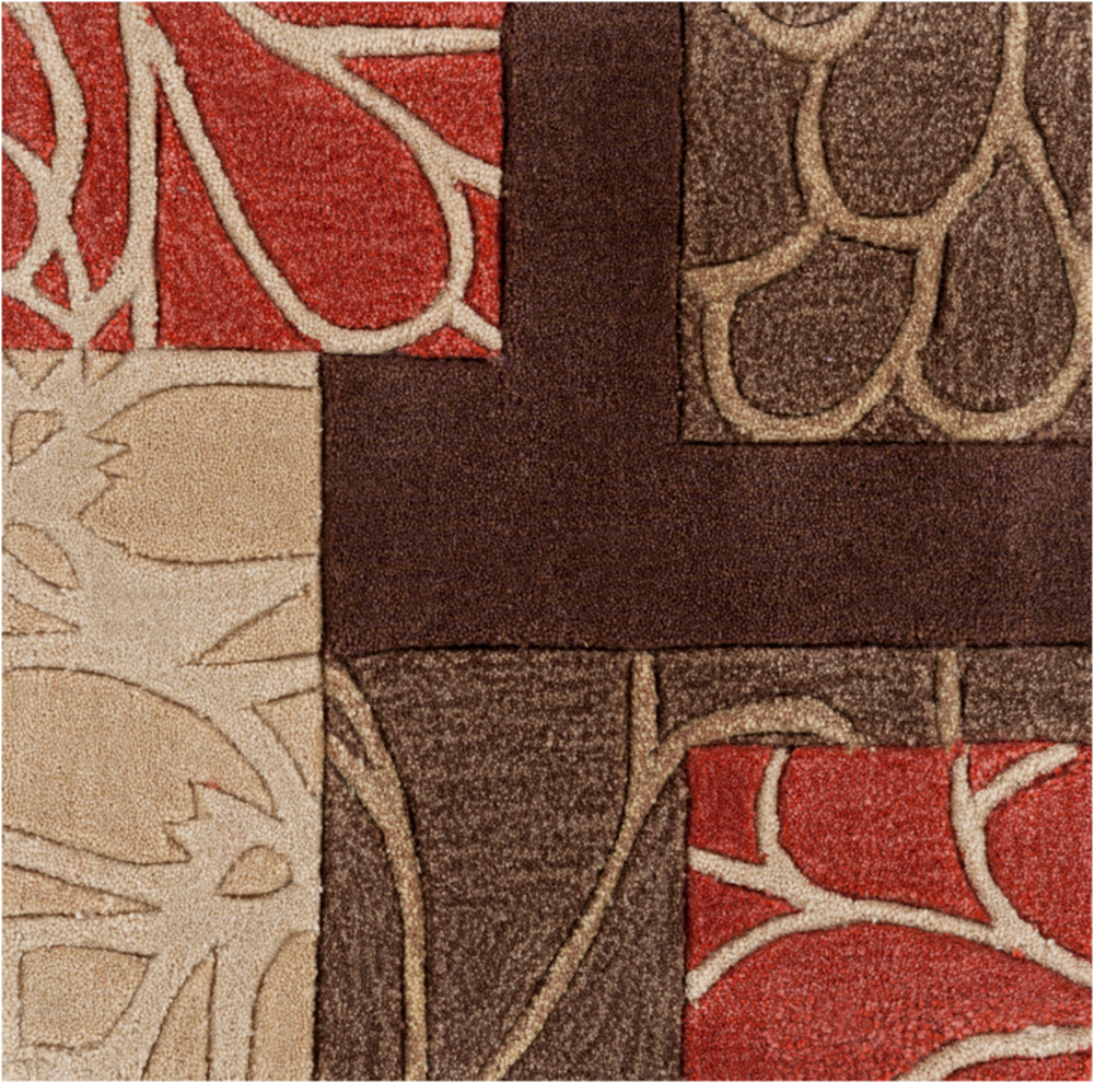 COS8889-1616 18 in. Cosmopolitan Transitional Sample Area Rug - Multicolor