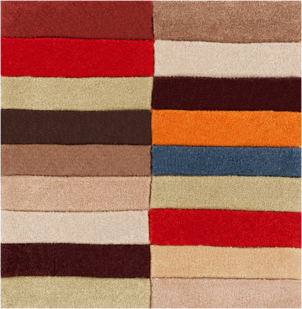 COS9092-1616 18 in. Cosmopolitan Modern Sample Area Rug - Multicolor