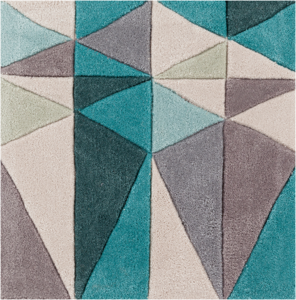 COS9169-1616 18 in. Cosmopolitan Modern Sample Area Rug - Multicolor
