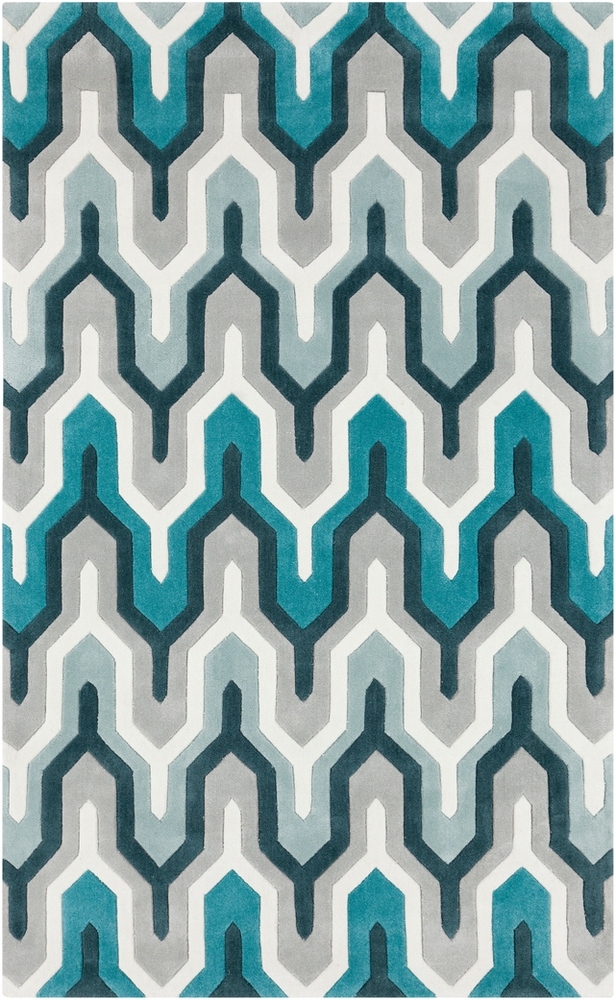 COS9175-1616 18 in. Cosmopolitan Modern Sample Area Rug - Multicolor