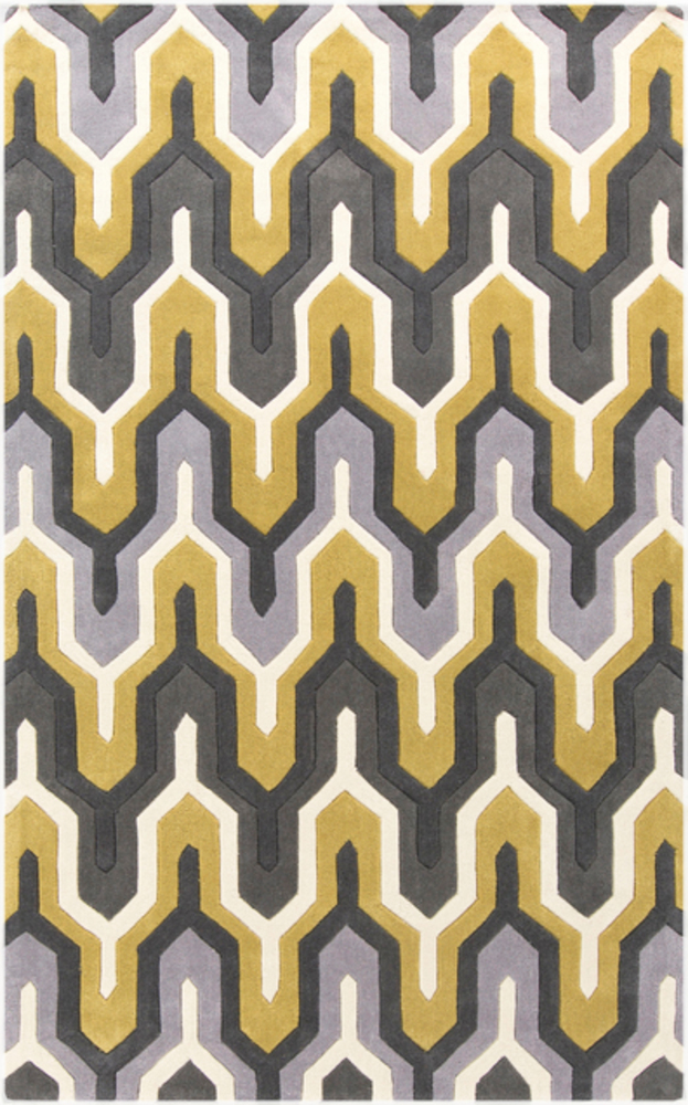 COS9177-1616 18 in. Cosmopolitan Modern Sample Area Rug - Multicolor