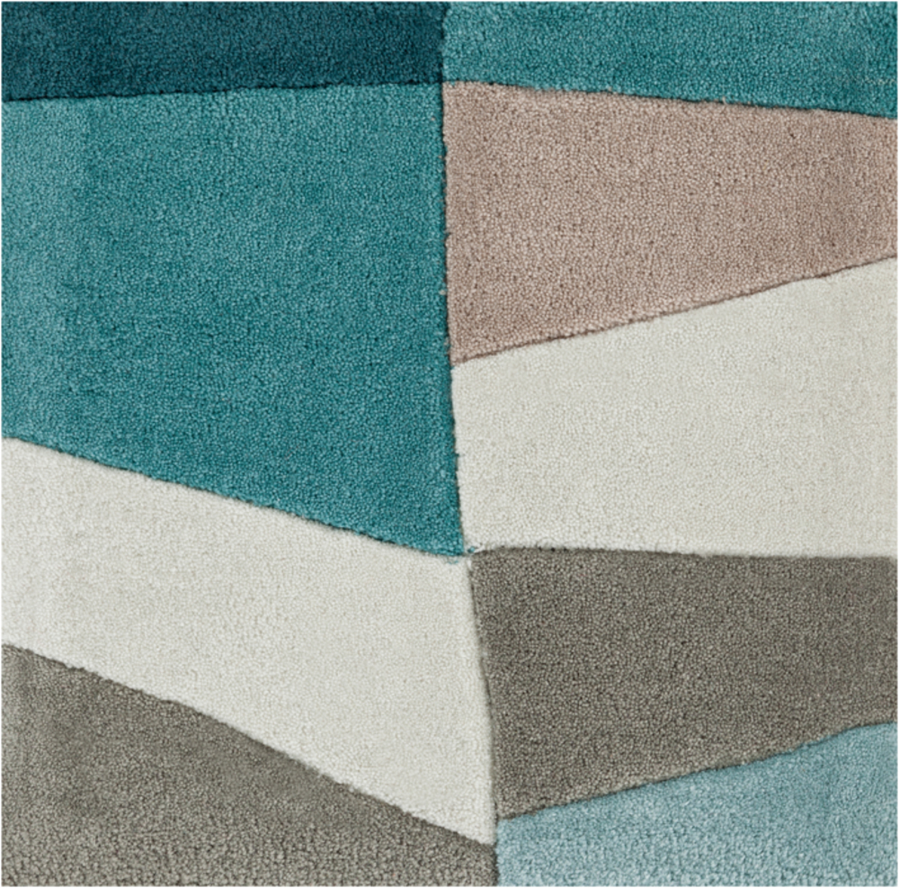 COS9187-1616 18 in. Cosmopolitan Modern Sample Area Rug - Multicolor