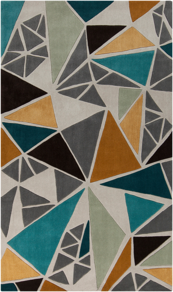 COS9199-1616 18 in. Cosmopolitan Modern Sample Area Rug - Multicolor