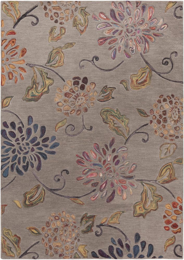 ENC4001-1616 18 in. Enchanted Transitional Sample Area Rug - Sage, Lavender & Mauve