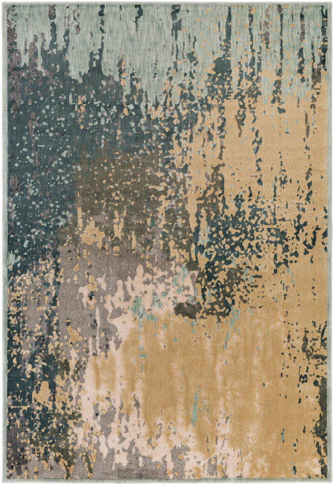 SRE1005-1616 18 in. Serene Modern Sample Area Rug - Multicolor