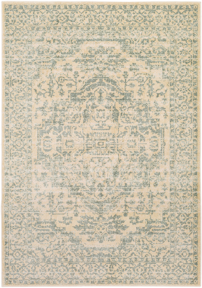 SRE1017-1616 18 in. Serene Updated Traditional Sample Area Rug - Multicolor