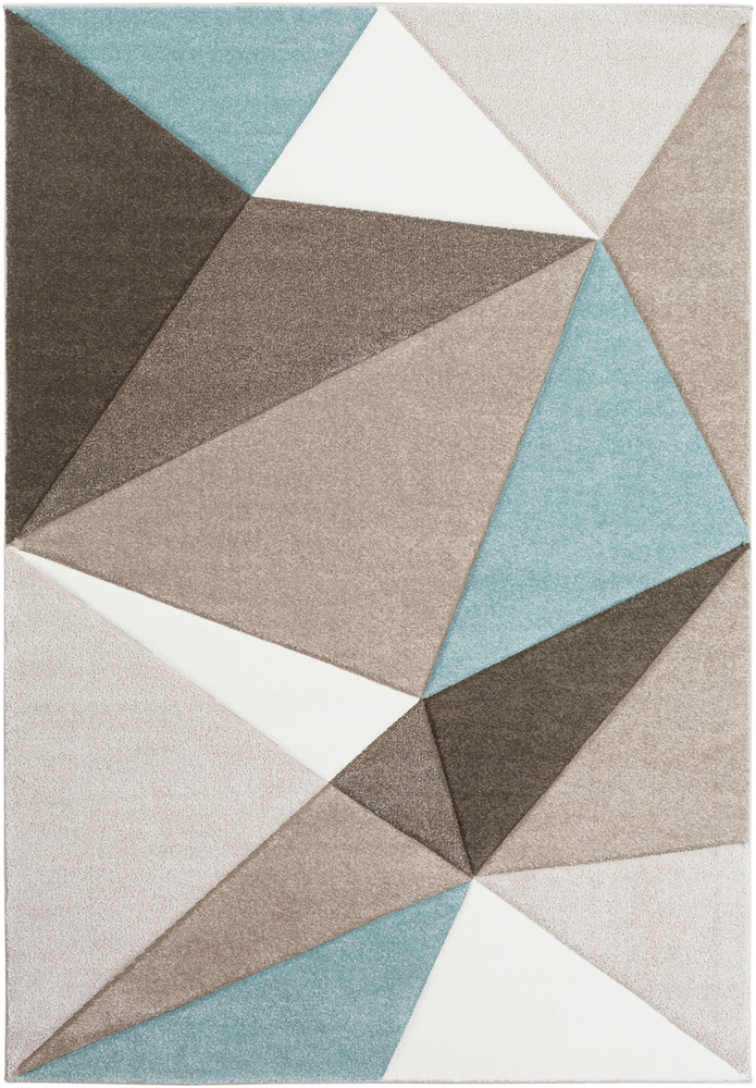 SAC2304-1616 18 in. Santa Monica Modern Sample Area Rug - Multicolor