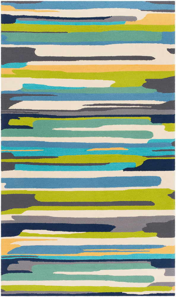 RAI1270-912 9 x 12 ft. Rain Indoor & Outdoor Rectangle Area Rug - Multicolor