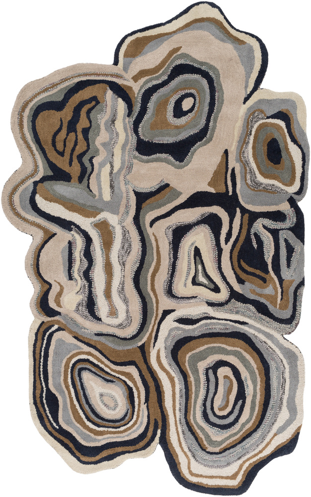 GNS2303-1616 18 in. Genesis Updated Traditional Sample Area Rug - Multicolor