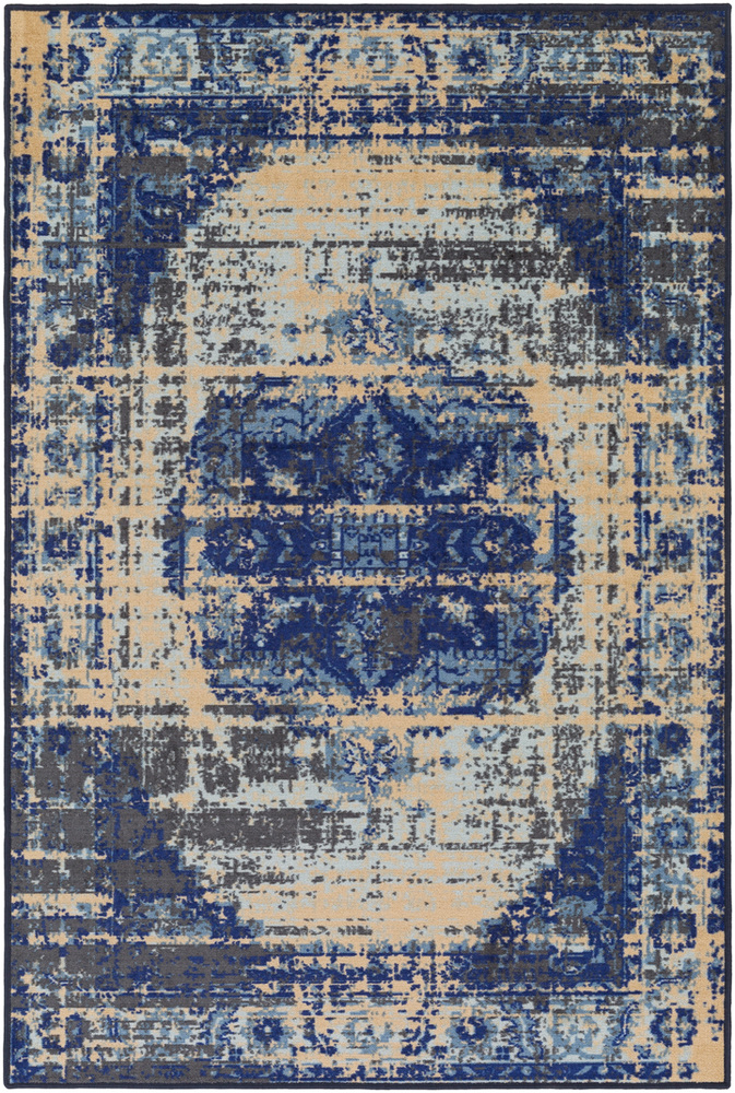 LVP2300-1616 18 in. Liverpool Updated Traditional Sample Area Rug - Multicolor