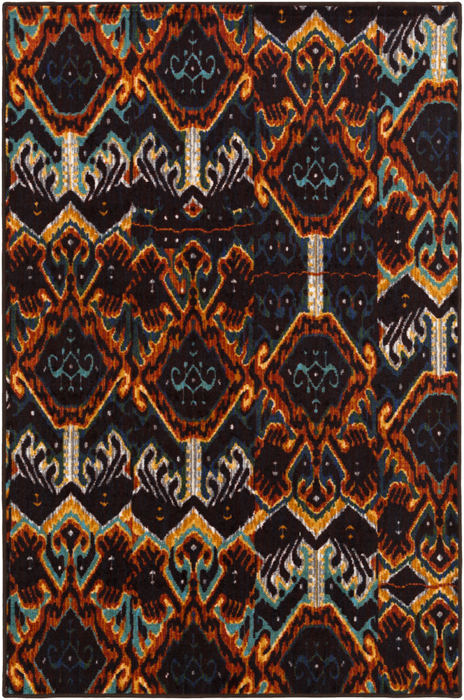 LVP2301-1616 18 in. Liverpool Updated Traditional Sample Area Rug - Multicolor