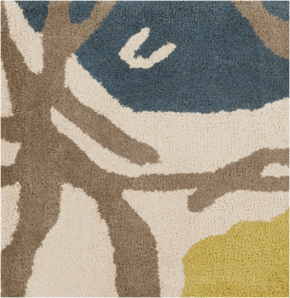 CPO3843-23 2 x 3 ft. Contempo Modern Rectangle Area Rug - Light Gray, White