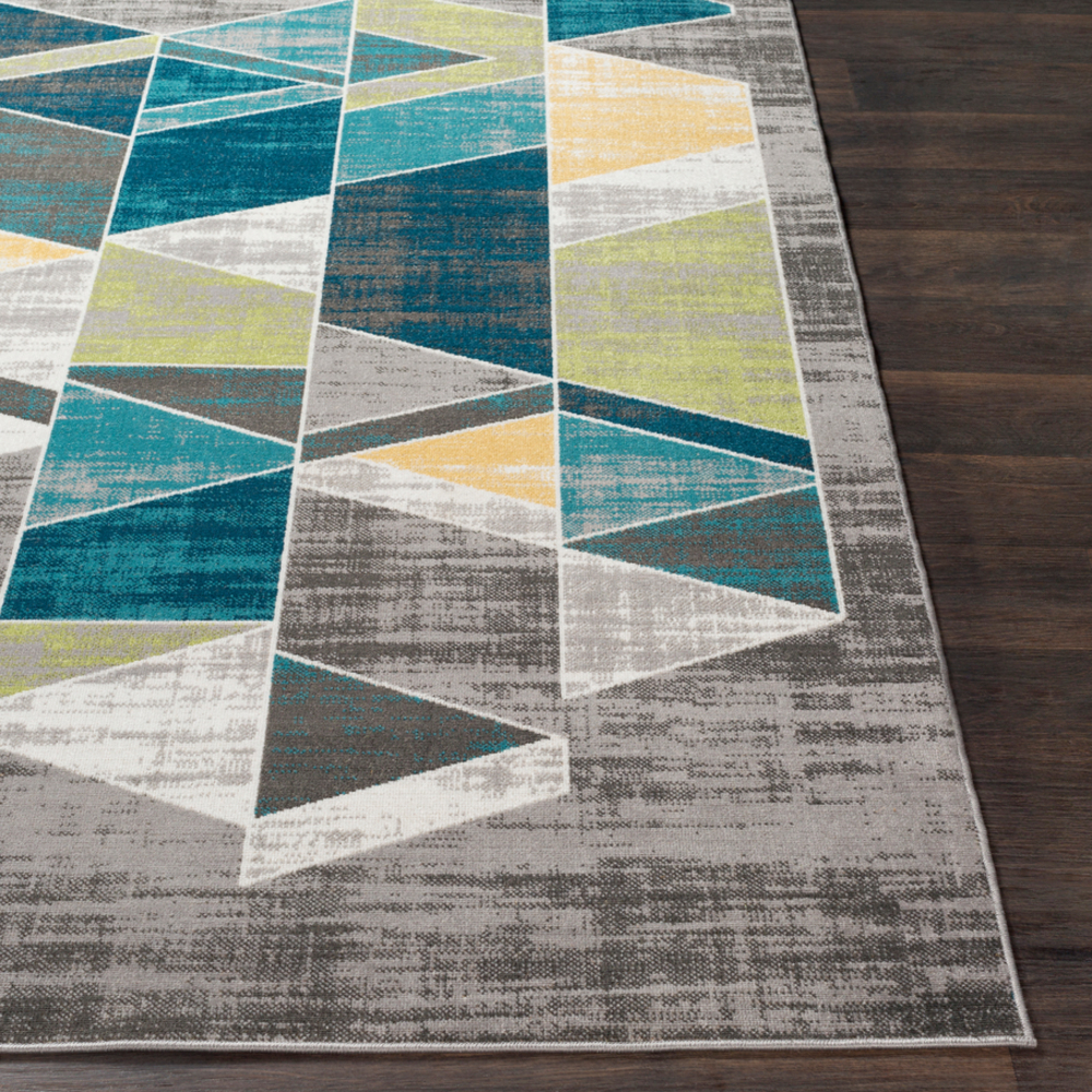 PDT2303-9131 9 ft. x 13 ft.1 in. Presidential Modern Rectangle Area Rug - Multicolor