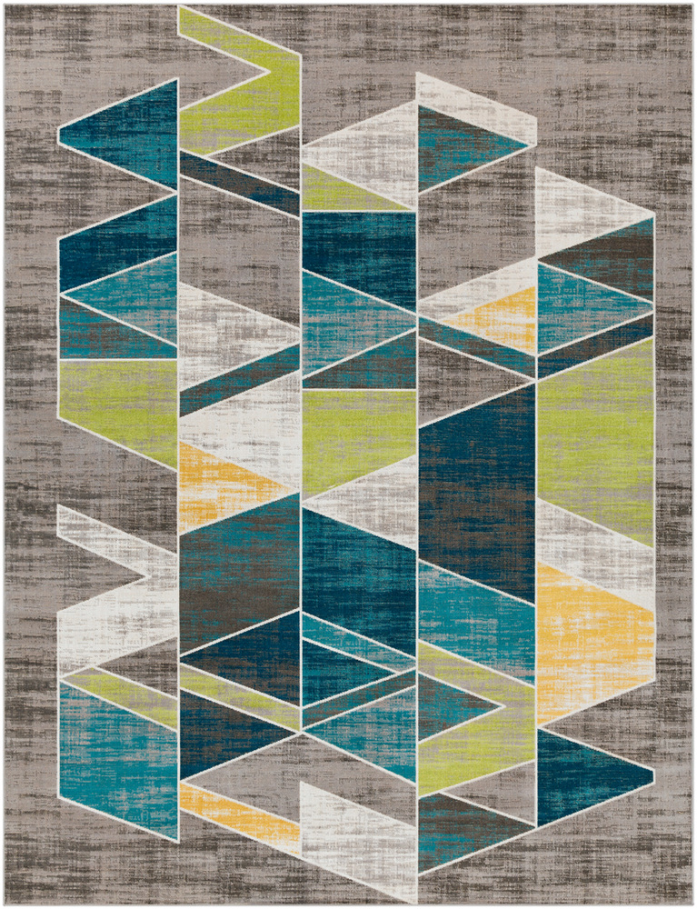 PDT2304-1616 18 in. Presidential Modern Sample Area Rug - Multicolor