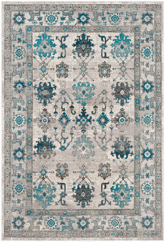 PDT2306-1616 18 in. Presidential Modern Sample Area Rug - Multicolor