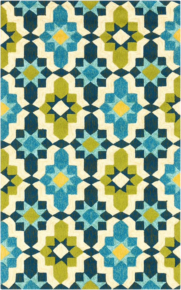 FM7108-1616 18 in. Forum Modern Sample Area Rug - Multicolor