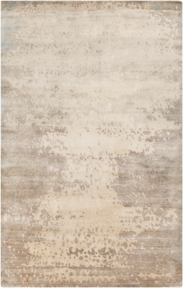 FT120-1616 18 in. Frontier Transitional Sample Area Rug - White, Light Gray