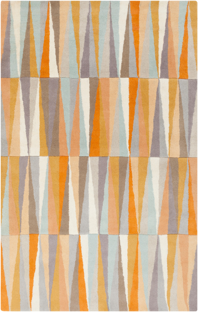 G5047-1616 18 in. Goa Transitional Sample Area Rug - Navy, Beige