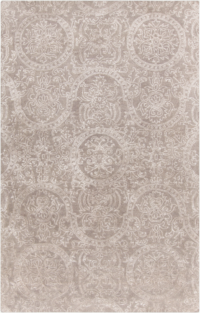 G5105-1616 18 in. Goa Transitional Sample Area Rug - Rust, Beige