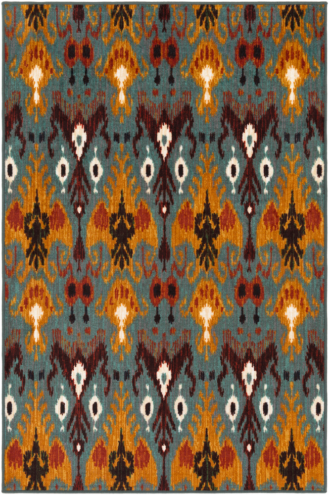 LTH7005-1616 18 in. Lighthouse Transitional Sample Area Rug - Khaki, Medium Gray & Sage