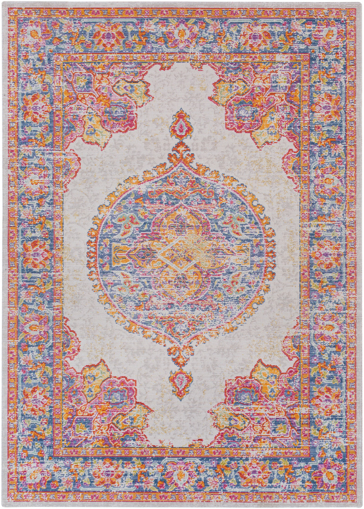 PAR1028-1616 18 in. Paramount Traditional Sample Area Rug - Multicolor