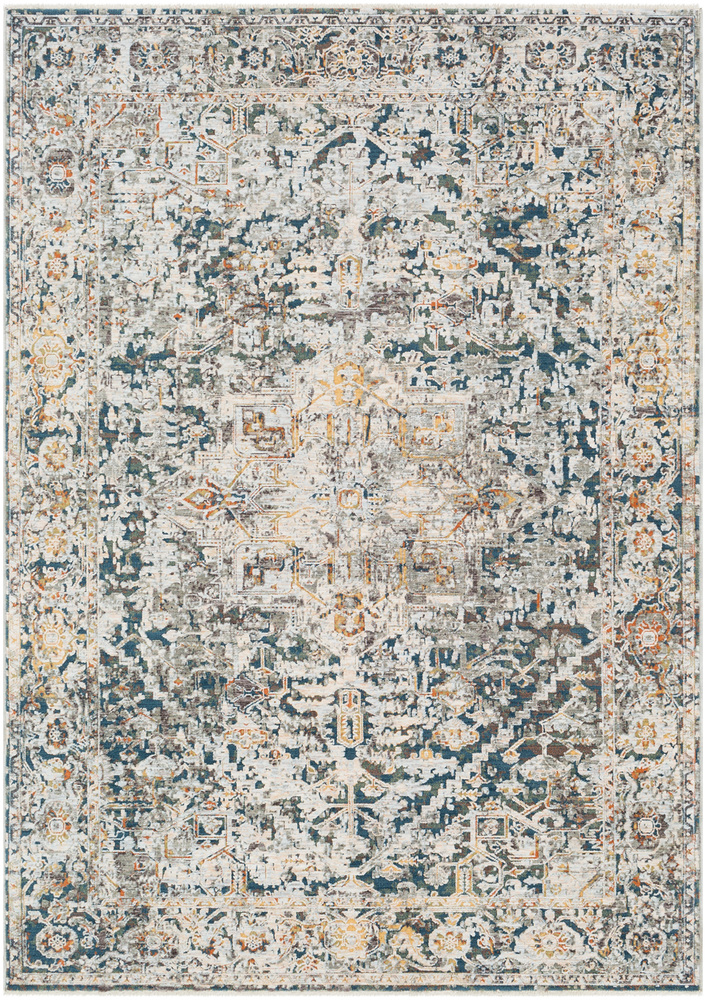 TNS9002-1616 18 in. Transcendent Traditional Sample Area Rug - Multicolor