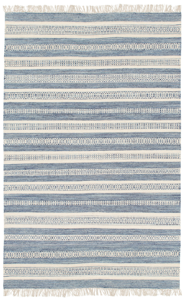 HAP1021-1616 18 in. Harput Updated Traditional Sample Area Rug - Dark Blue, Light Gray & Beige