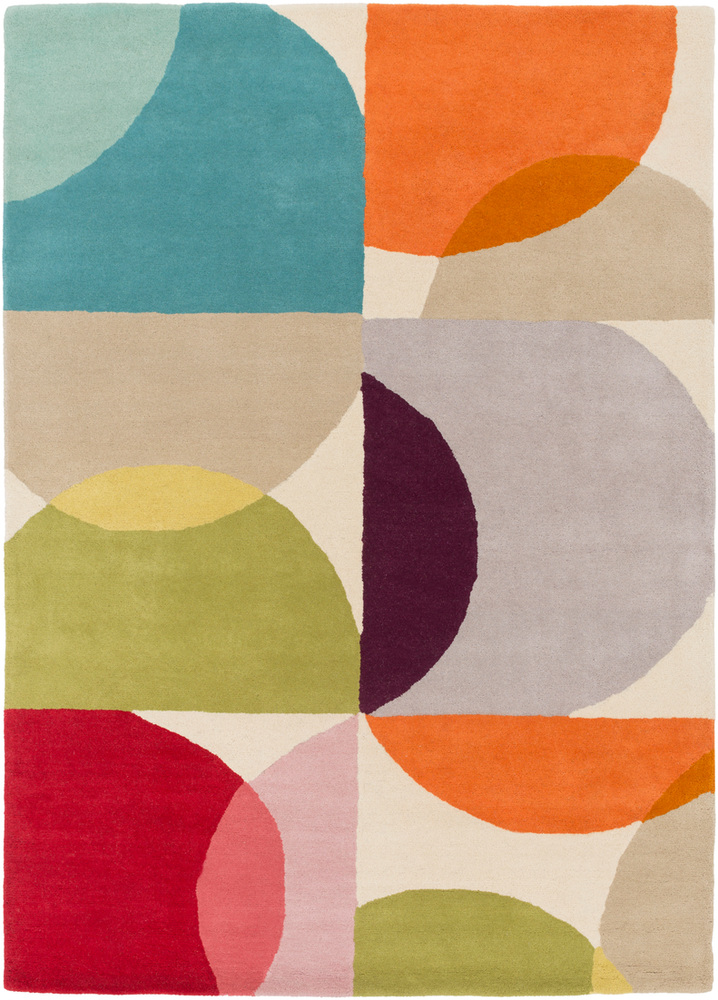 HAP1027-1616 18 in. Harput Modern Sample Area Rug - Multicolor