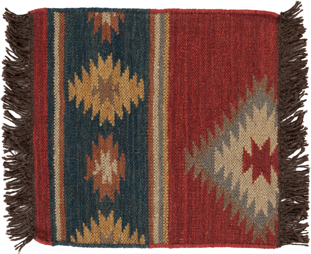 AIC2300-1616 18 in. Antioch Updated Traditional Sample Area Rug - Multicolor