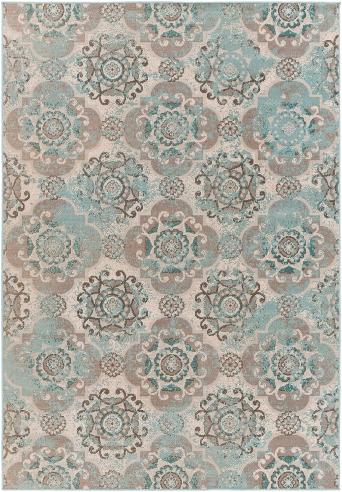 MAV7018-1616 18 in. Mavrick Transitional Sample Area Rug - Multicolor