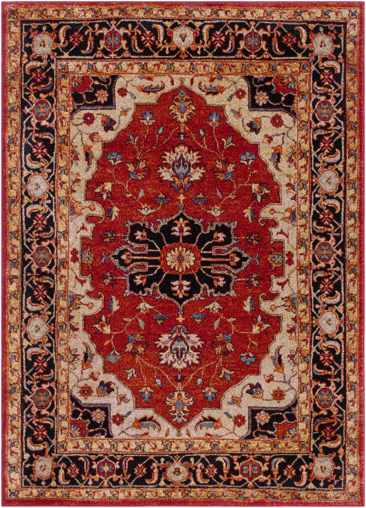 SRP1002-1616 18 in. Serapi Traditional Sample Area Rug - Multicolor
