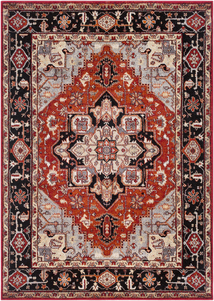 SRP1008-1616 18 in. Serapi Traditional Sample Area Rug - Multicolor