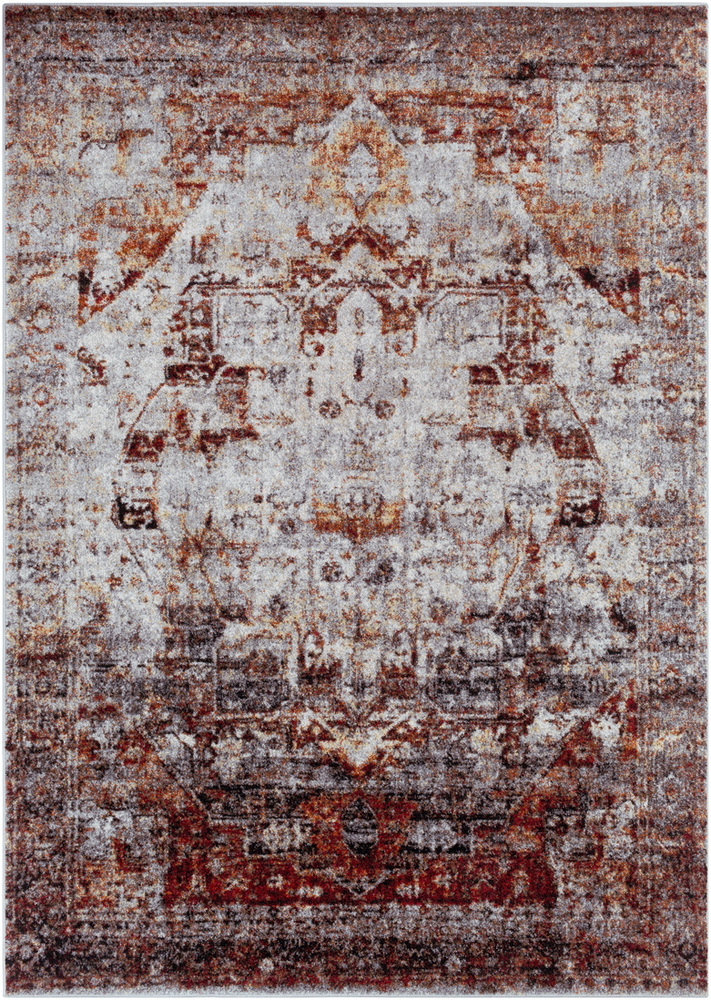 SRP1010-1616 18 in. Serapi Updated Traditional Sample Area Rug - Multicolor