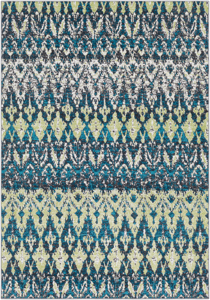 ETS2306-1616 18 in. Rafetus Bohemian & Global Sample Area Rug - Multicolor