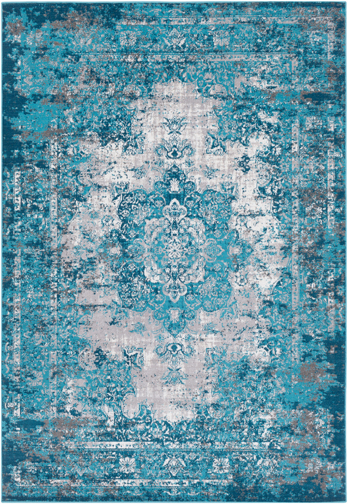 ETS2309-1616 18 in. Rafetus Updated Traditional Sample Area Rug - Multicolor