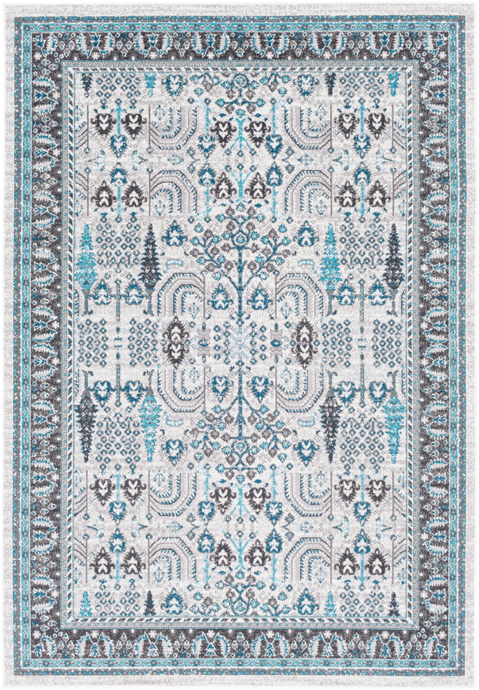 ETS2311-1616 18 in. Rafetus Updated Traditional Sample Area Rug - Multicolor