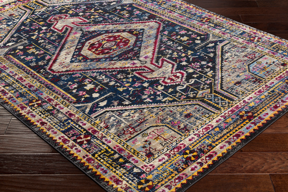 ACE2301-1616 18 in. Alchemy Updated Traditional Sample Area Rug - Multicolor