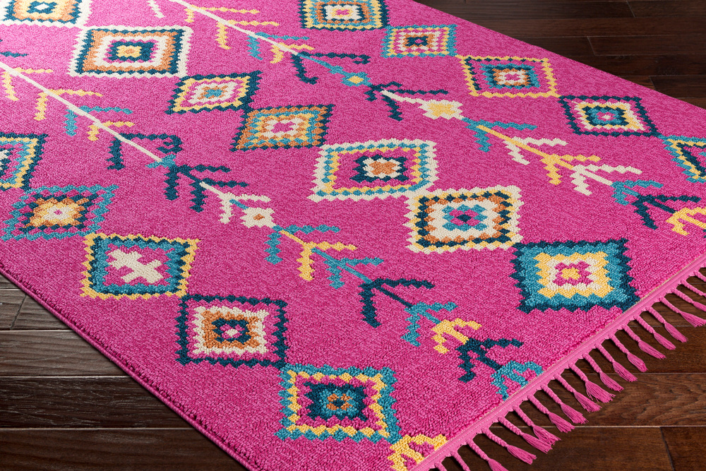 LOV2305-1616 18 in. Love Bohemian & Global Sample Area Rug - Multicolor