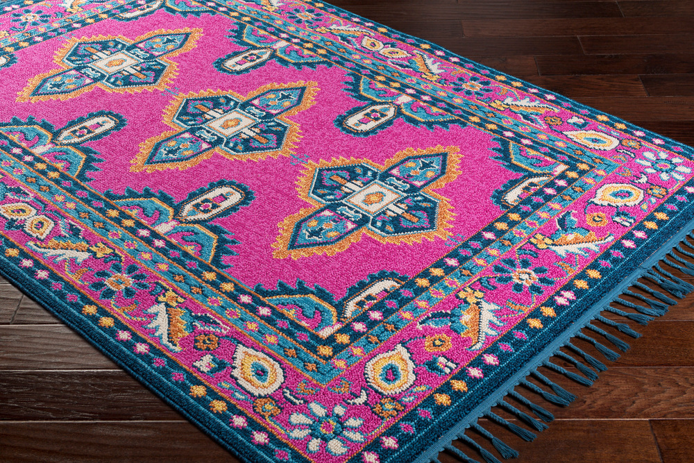 LOV2311-1616 18 in. Love Updated Traditional Sample Area Rug - Multicolor