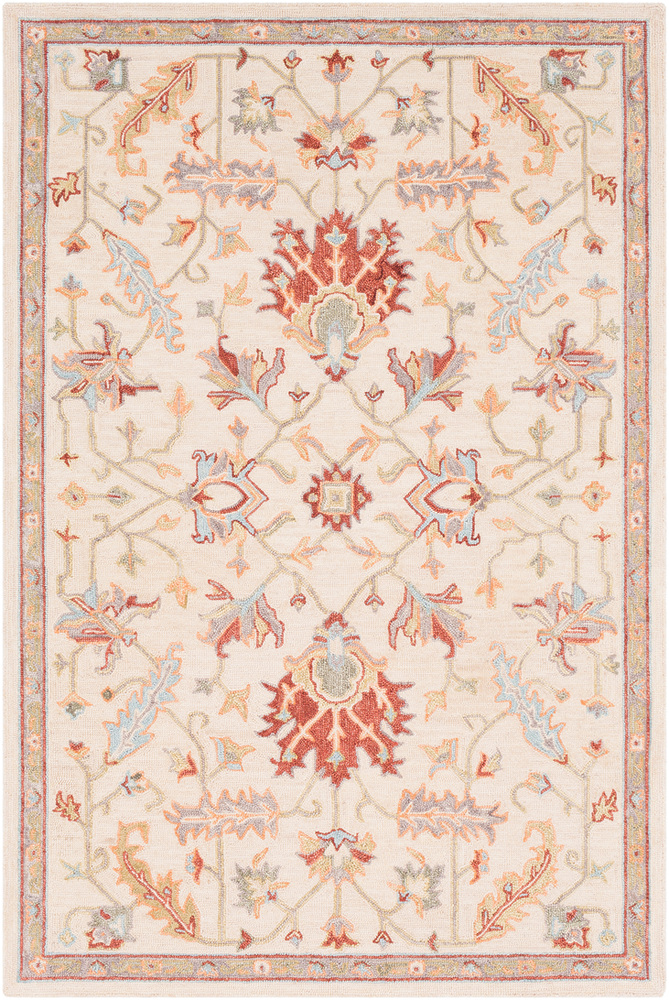 JOI1009-1616 18 in. Joli Updated Traditional Sample Area Rug - Multicolor