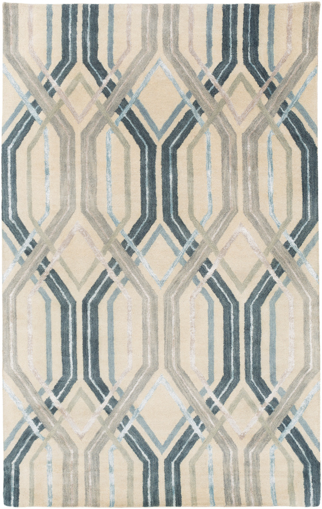 BAN3390-1616 18 in. Banshee Modern Sample Area Rug - Multicolor