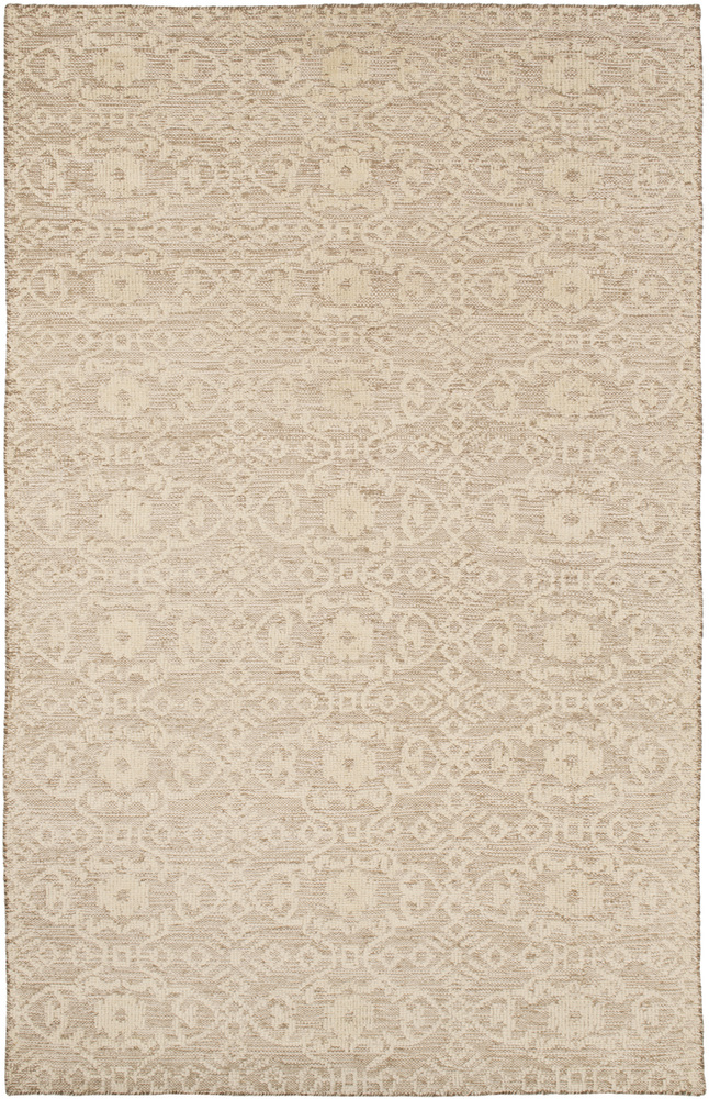 ITH5000-1616 18 in. Ithaca Transitional Sample Area Rug - Tan, Cream