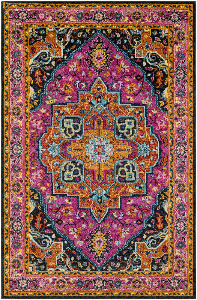 ANI1001-1616 18 in. Anika Updated Traditional Sample Area Rug - Multicolor